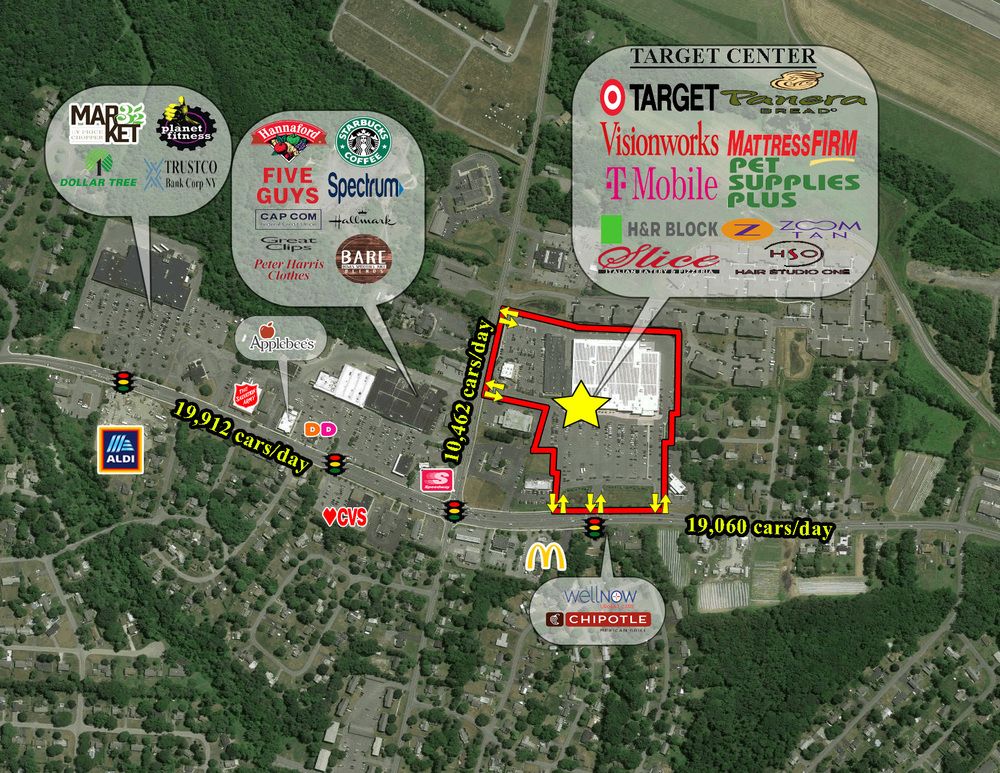 Target Shopping Center: 10 Glenridge Rd, Glenville, NY 12302